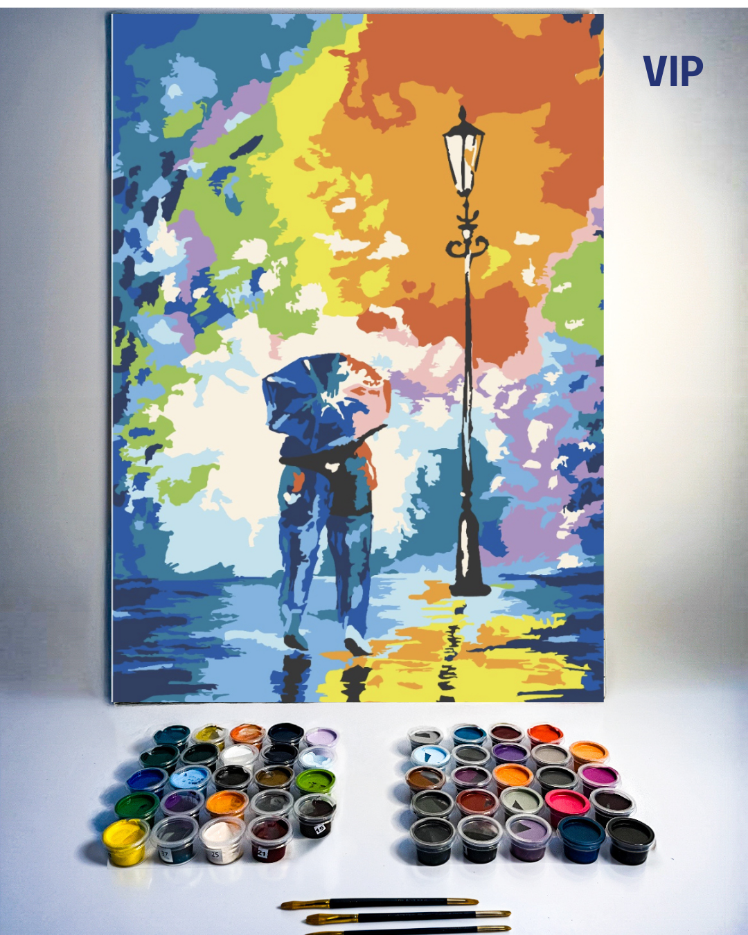 PINTURA POR NÚMERO- PAREJA