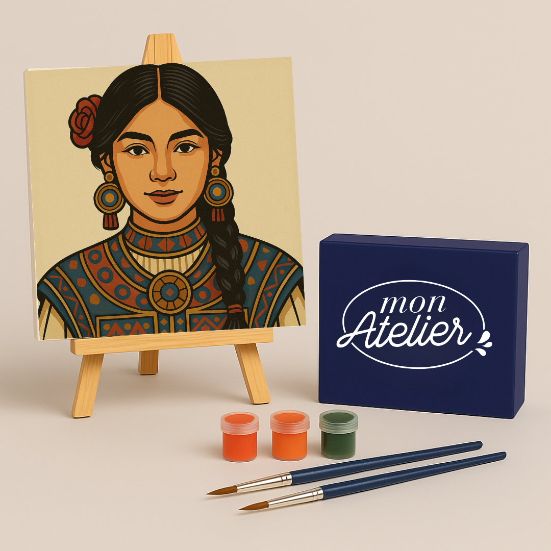 PINTURA POR NÚMEROS 20X20cm C44