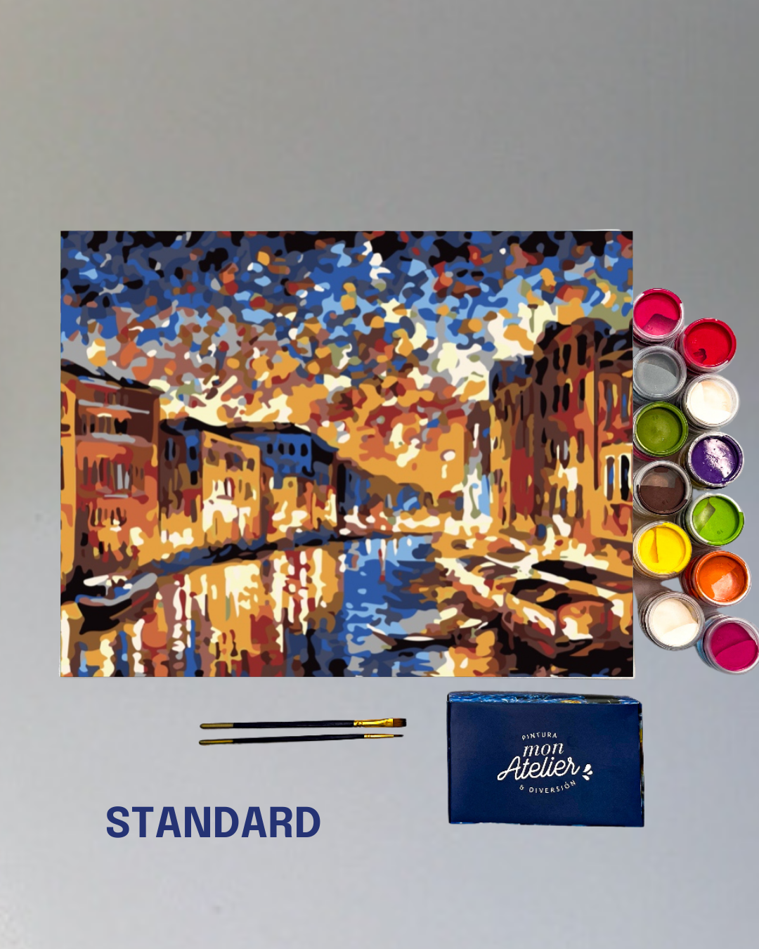 PINTURA POR NÚMERO - VENECIA