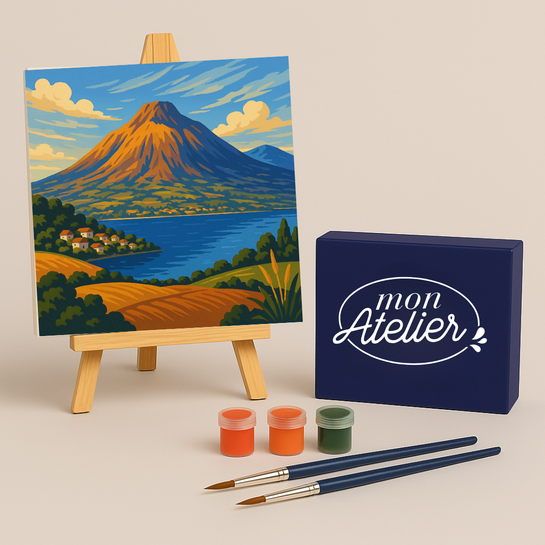 PINTURA POR NÚMEROS 20X20cm C45