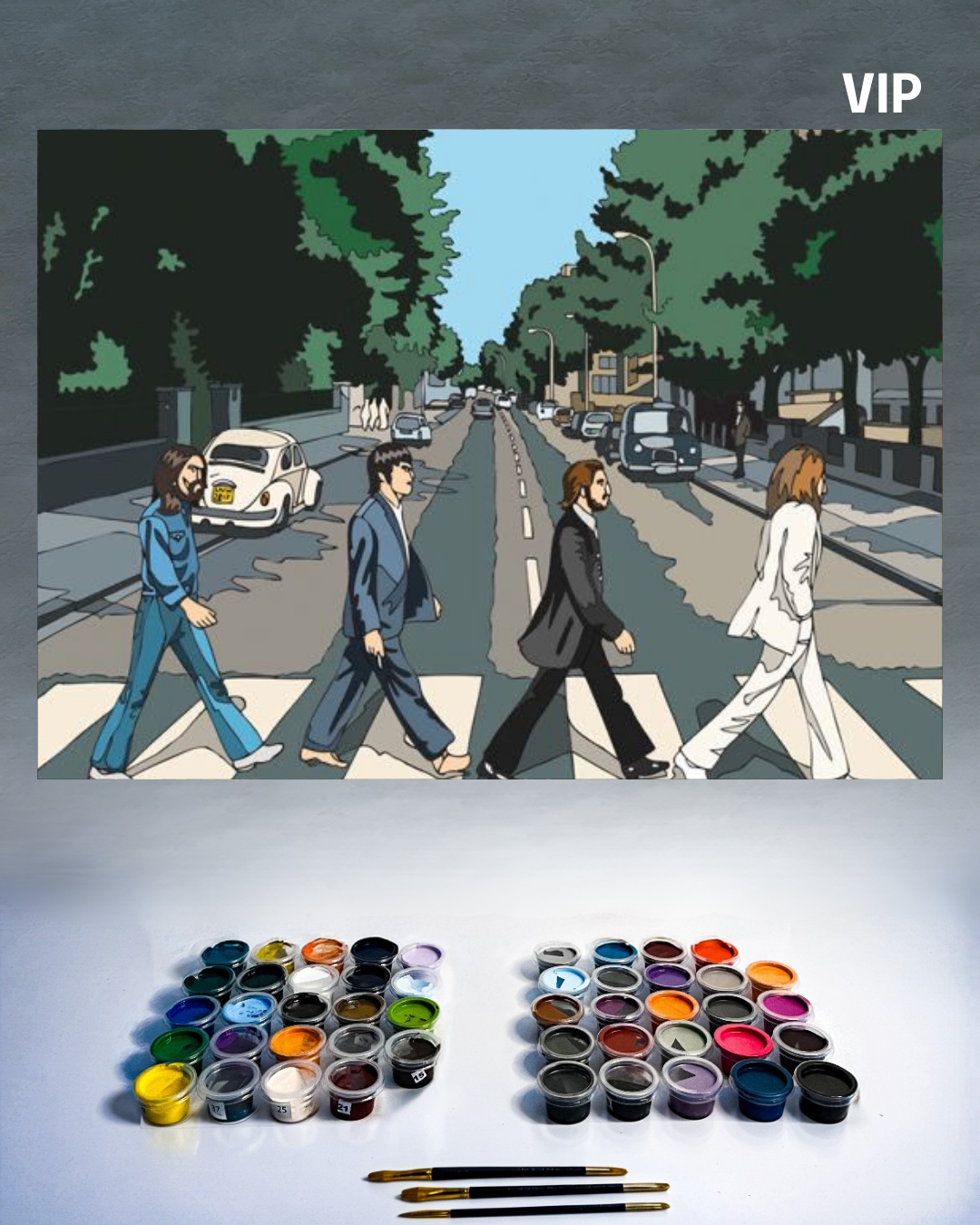 PINTURA POR NÚMERO - THE BEATLES