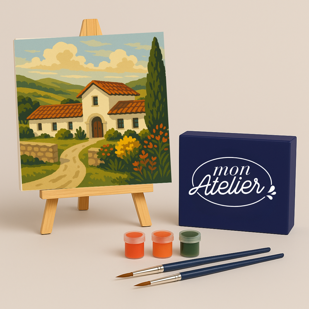 PINTURA POR NÚMEROS 20X20cm C46