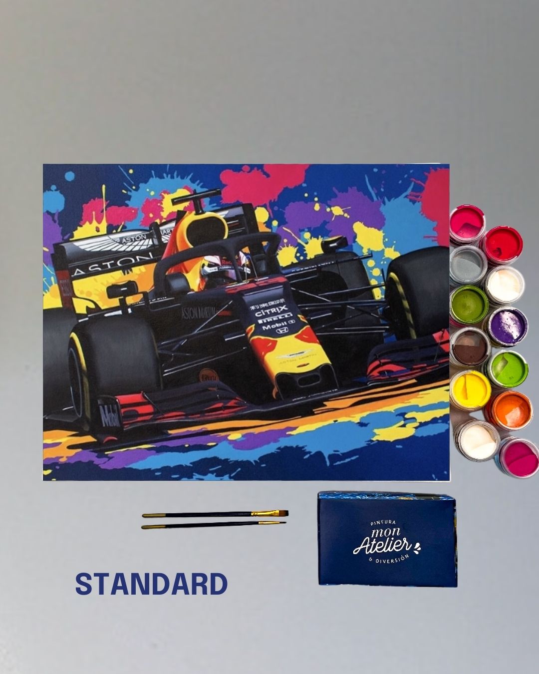 PINTURA POR NÚMERO STANDARD - SUPER MAX
