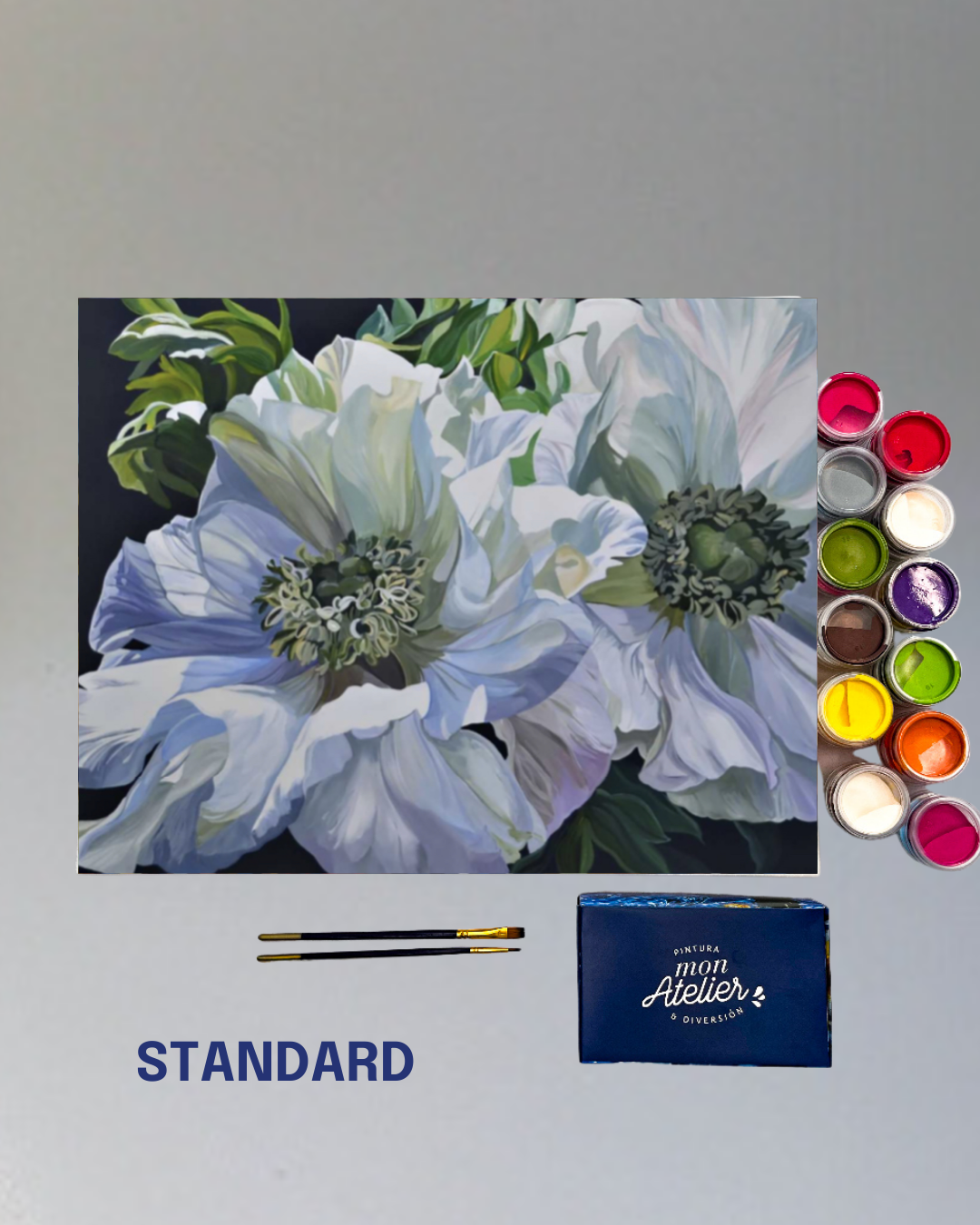 PINTURA POR NÚMERO - LUCKY FLOWER