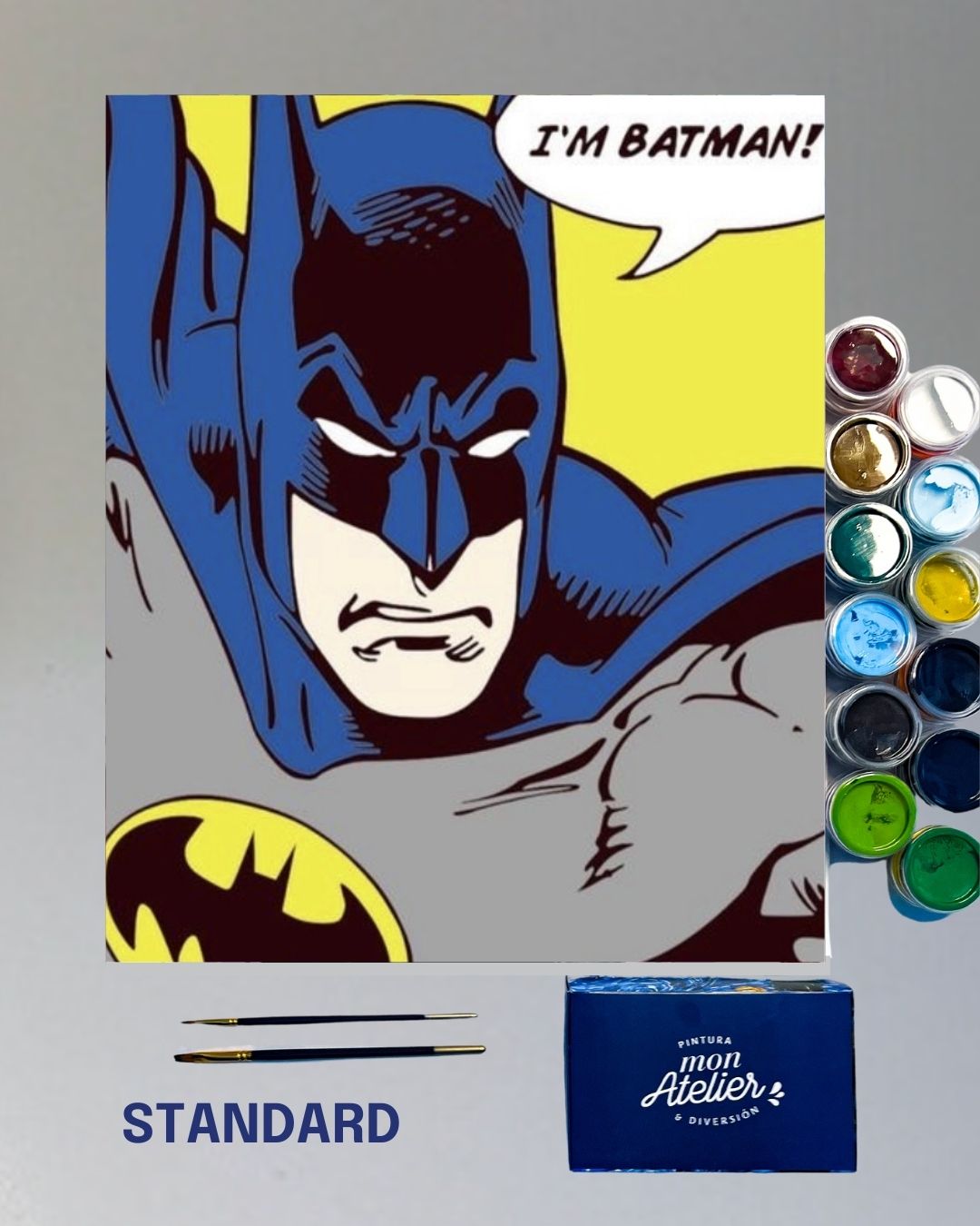 PINTURA POR NÚMERO STANDARD - BATMAN