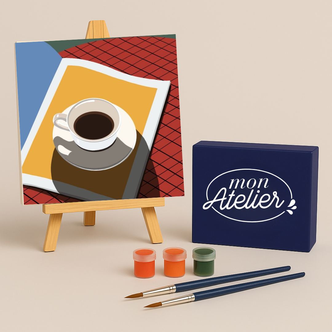 PINTURA POR NÚMEROS 20X20cm C15