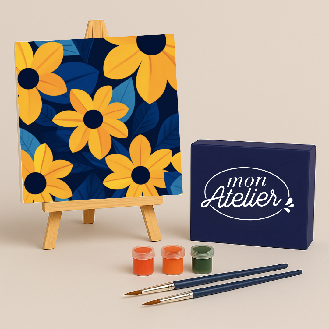 PINTURA POR NÚMEROS 20X20cm C16