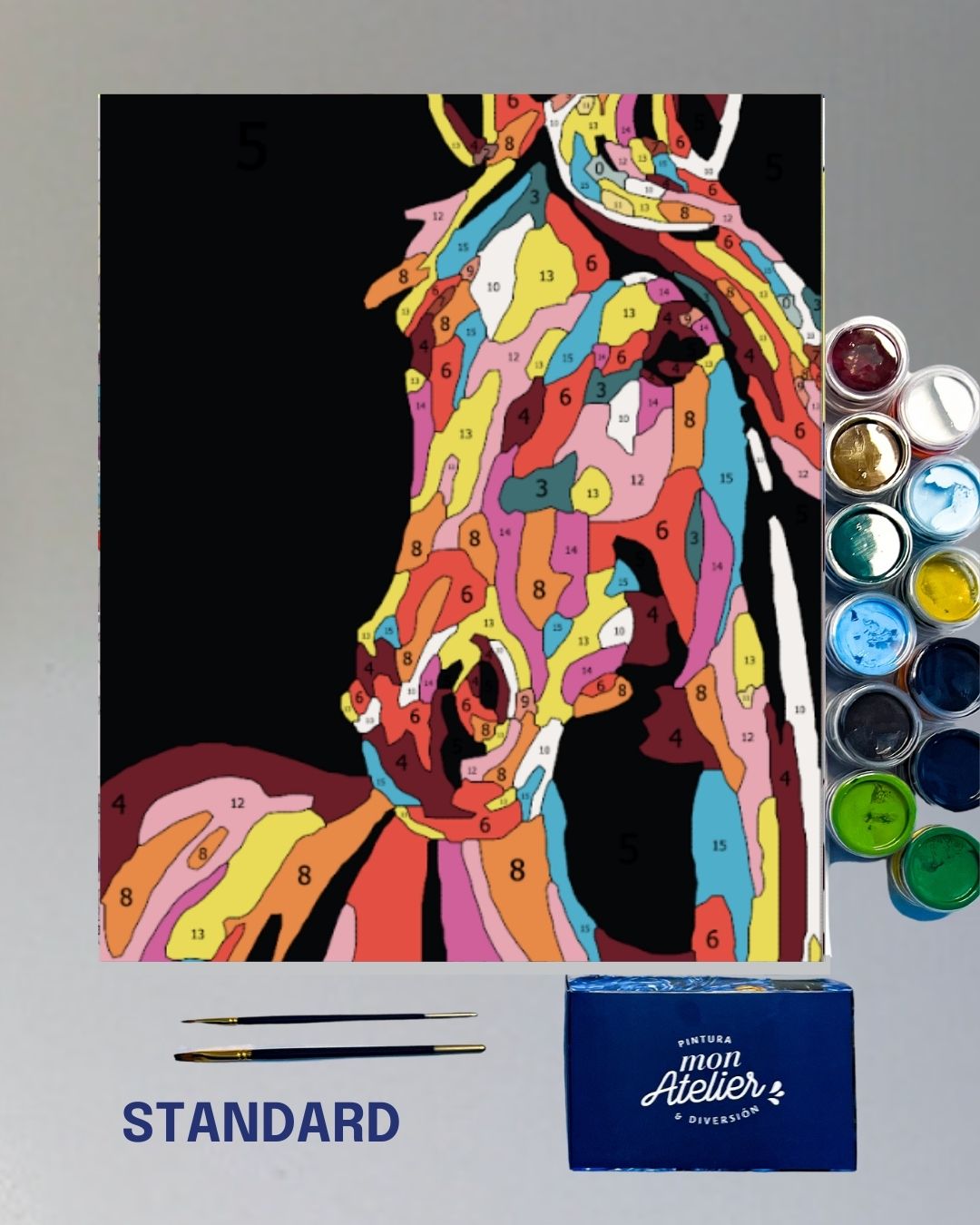 PINTURA POR NÚMERO STANDARD - HORSE