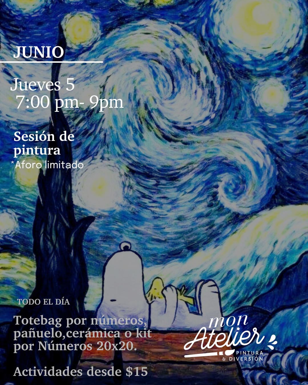 Actividad de Pintura en Quito – Jueves 05, de junio