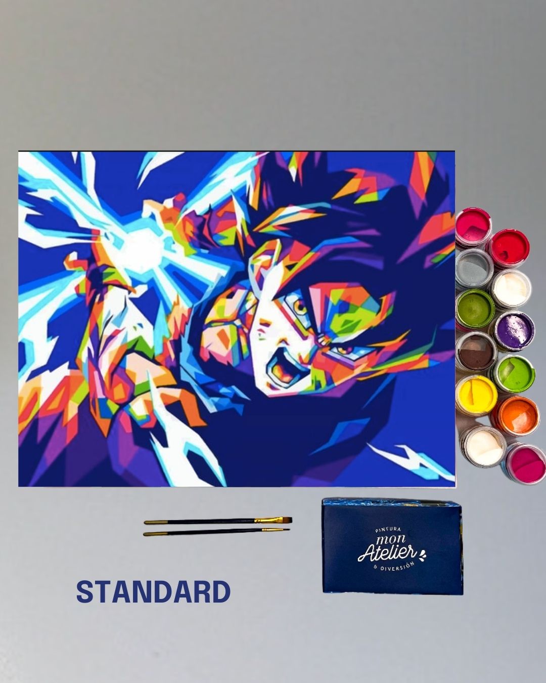 PINTURA POR NÚMERO STANDARD - GOKU U.L