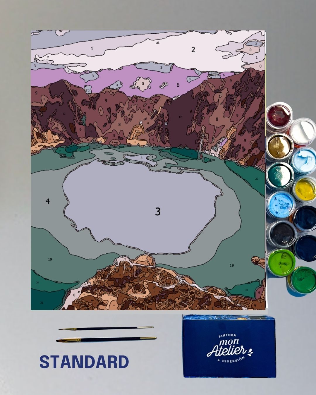 PINTURA POR NÚMERO STANDARD - QUILOTOA