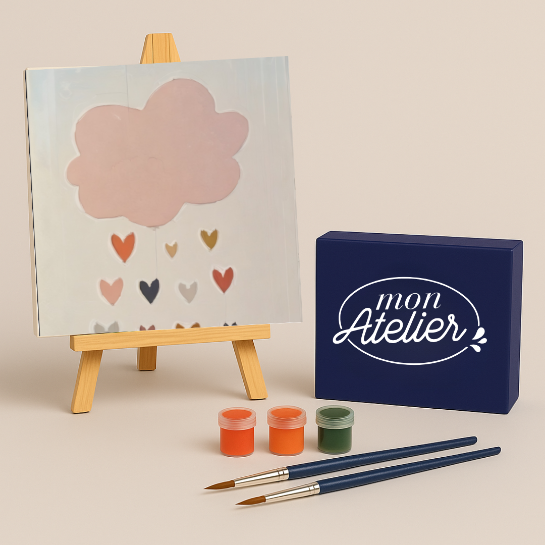 PINTURA POR NÚMEROS 20X20cm C19