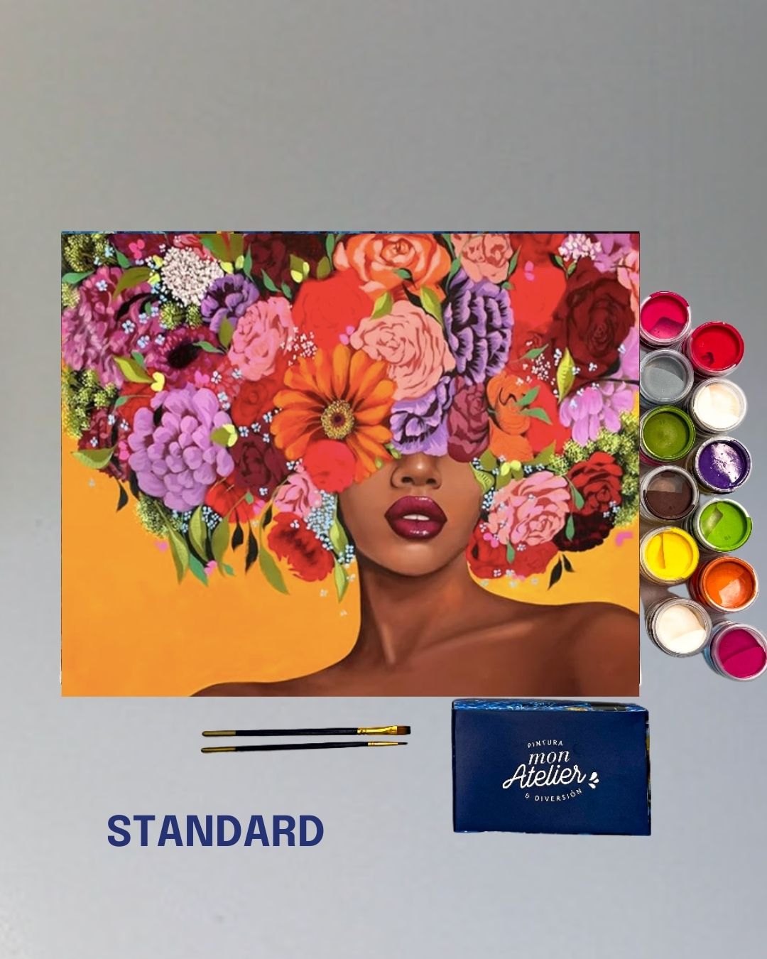 PINTURA POR NÚMERO STANDARD - FLORINDA