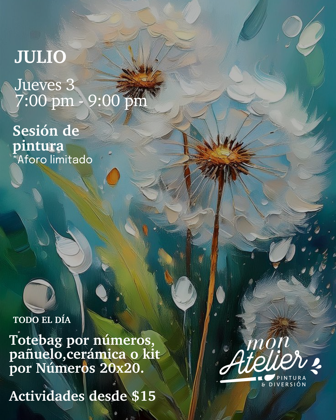 Actividad de Pintura en Quito – Jueves 03 de julio