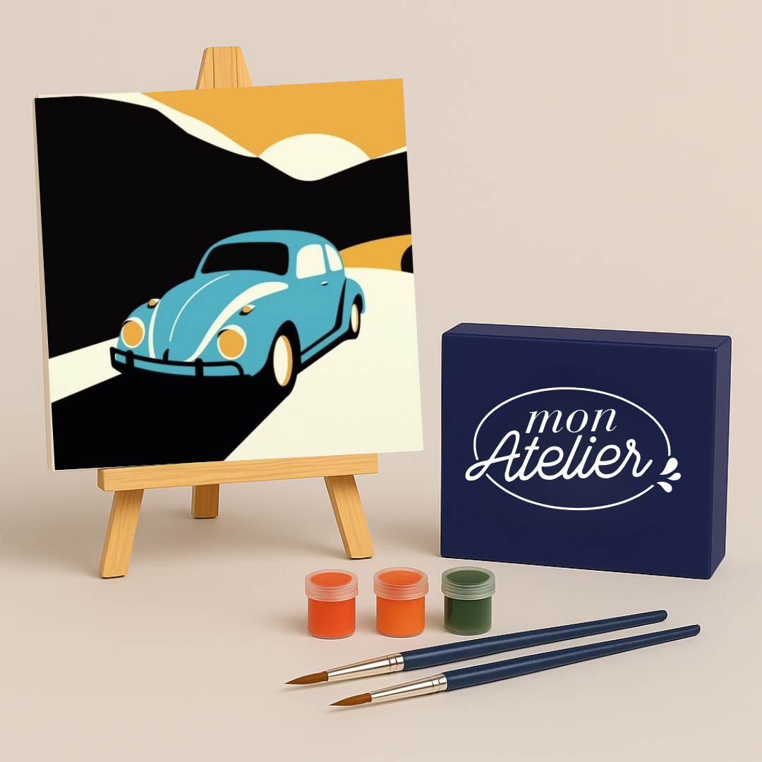 PINTURA POR NÚMEROS 20X20cm C20