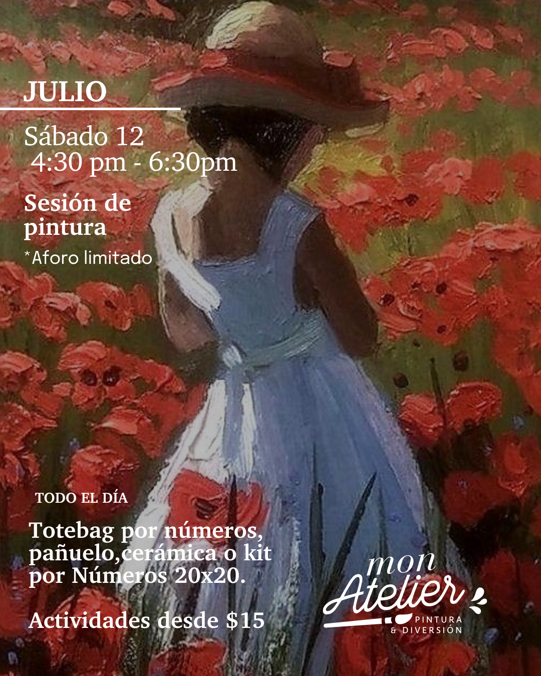 Actividad de Pintura en Quito – Sábado 12 de julio