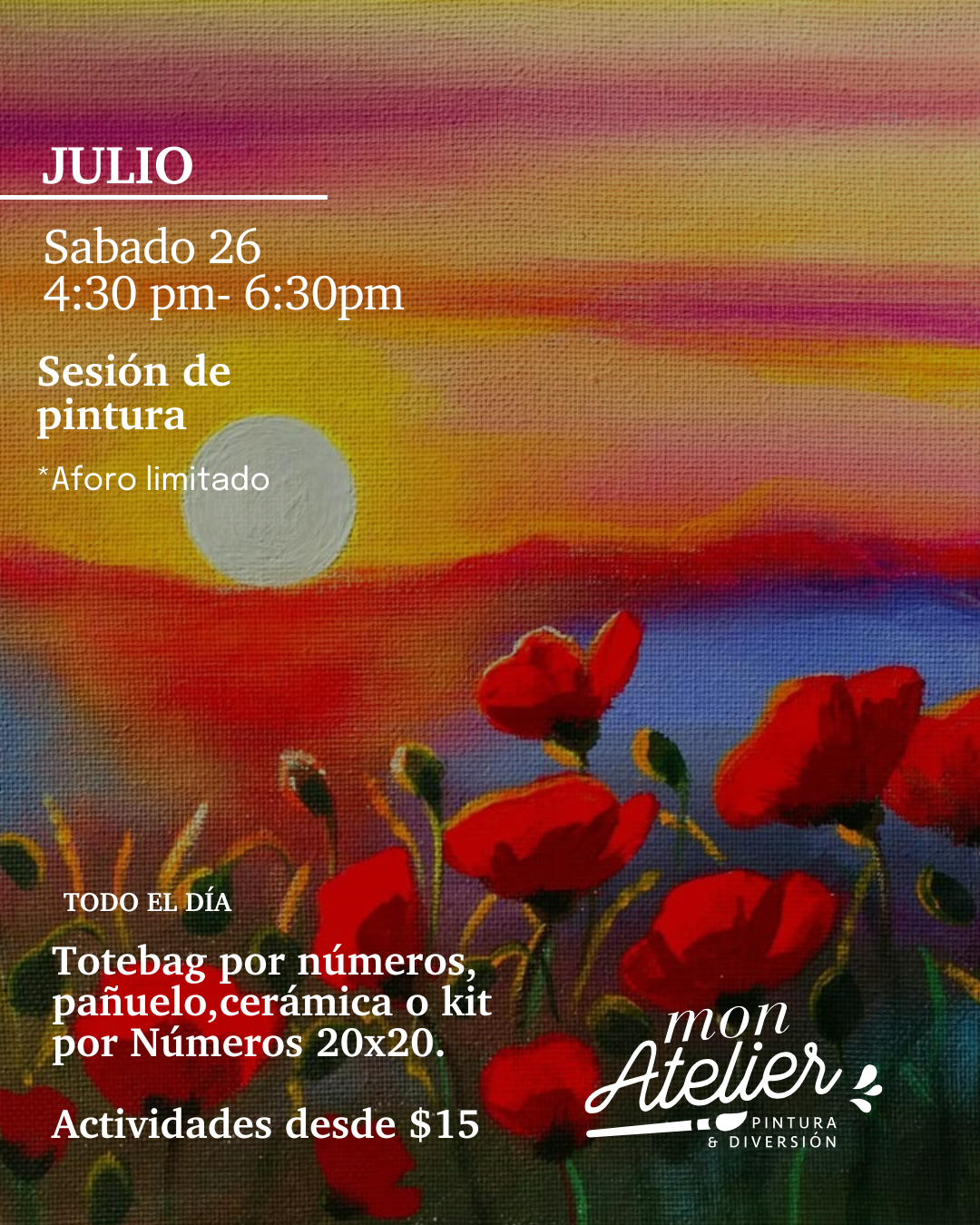 Actividad de Pintura en Quito – Sábado 26 de julio