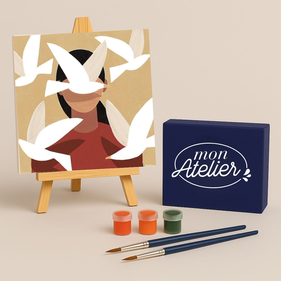 PINTURA POR NÚMEROS 20X20cm C21