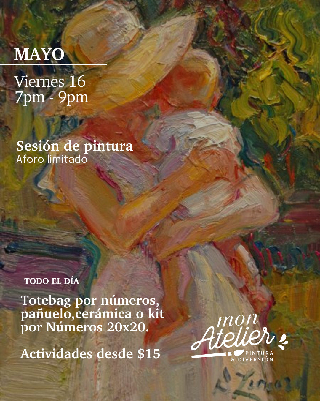 Actividad de Pintura en Quito – Viernes 16, de mayo