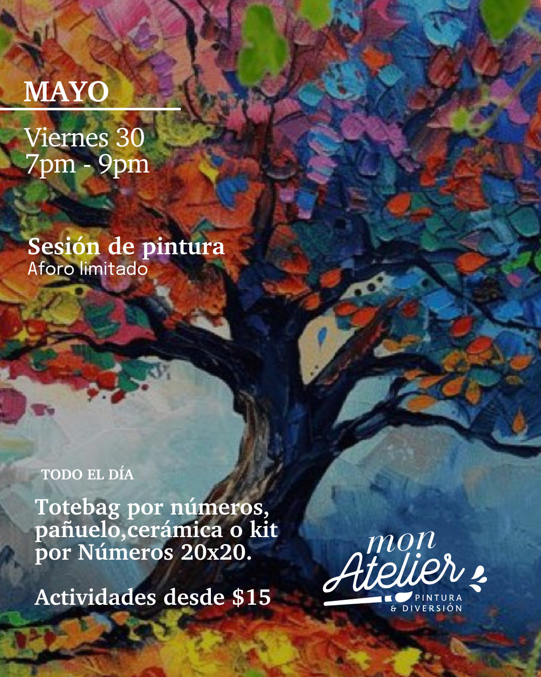 Actividad de Pintura en Quito – Viernes 30, de mayo