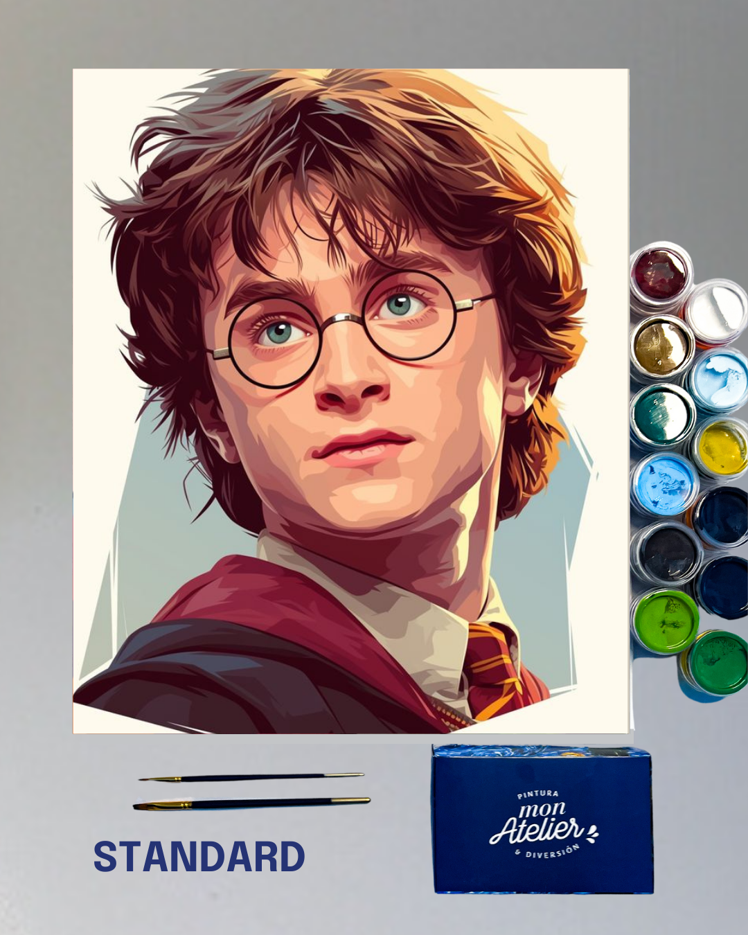 PINTURA POR NÚMERO - HARRY POTTER