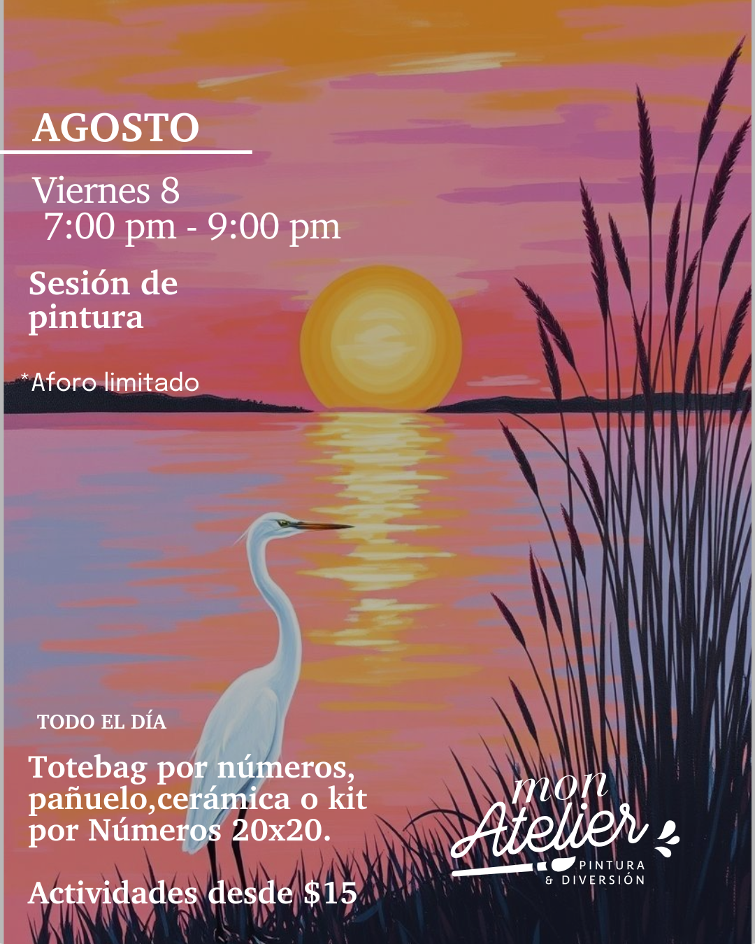 Actividad de Pintura en Quito – Viernes 08 de agosto