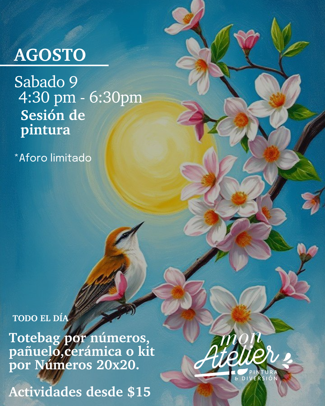 Actividad de Pintura en Quito – Sábado 09 de agosto