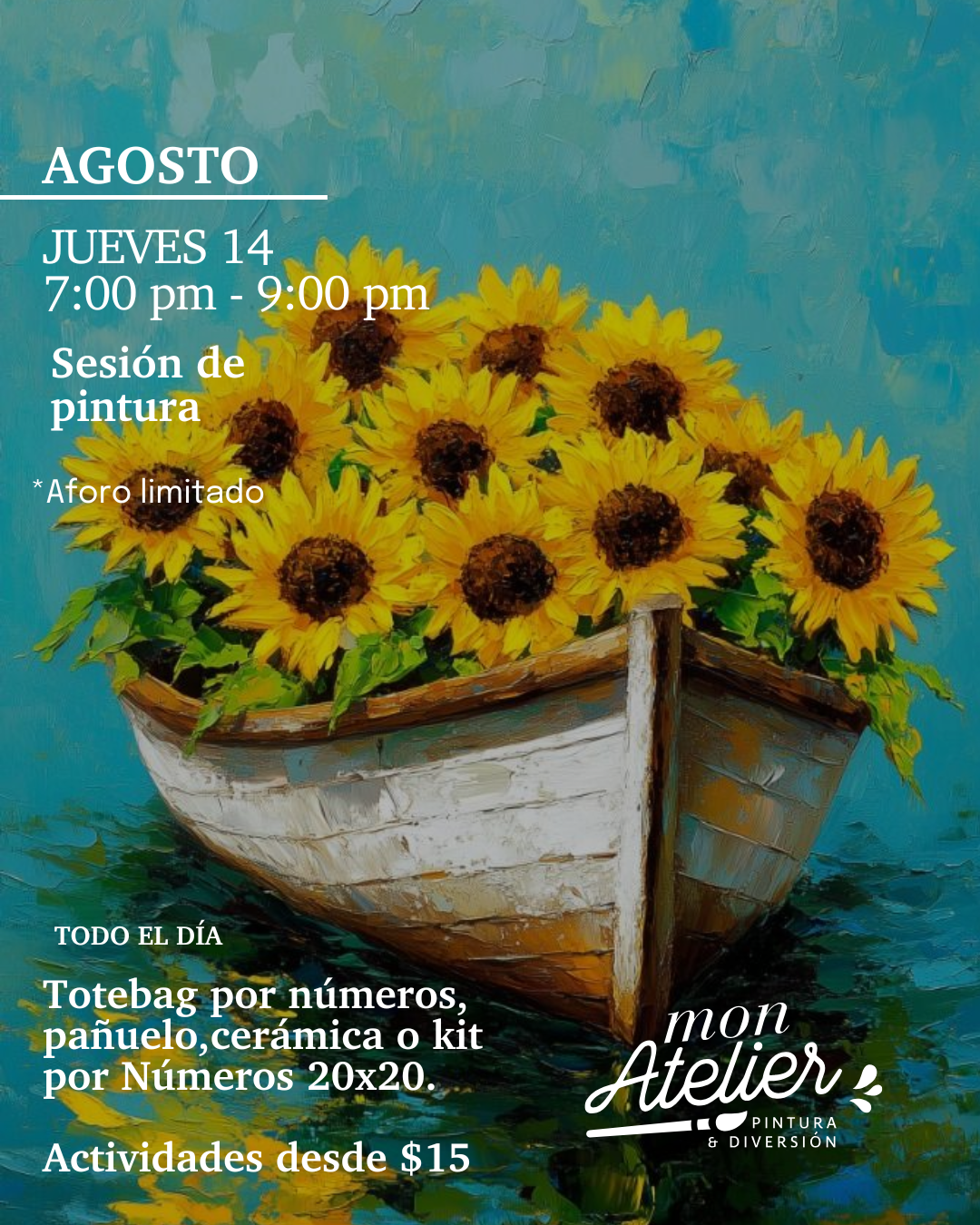 Actividad de Pintura en Quito – Jueves 14 de agosto