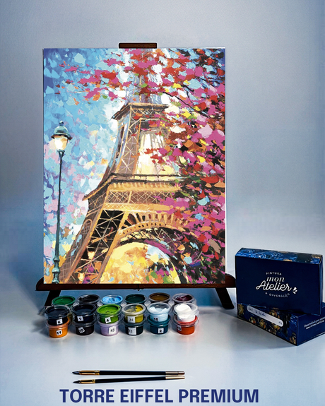 PINTURA POR NÚMEROS - TORRE EIFFEL