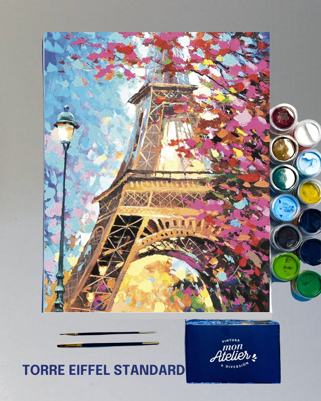 PINTURA POR NÚMEROS - TORRE EIFFEL