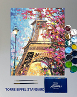 PINTURA POR NÚMEROS - TORRE EIFFEL