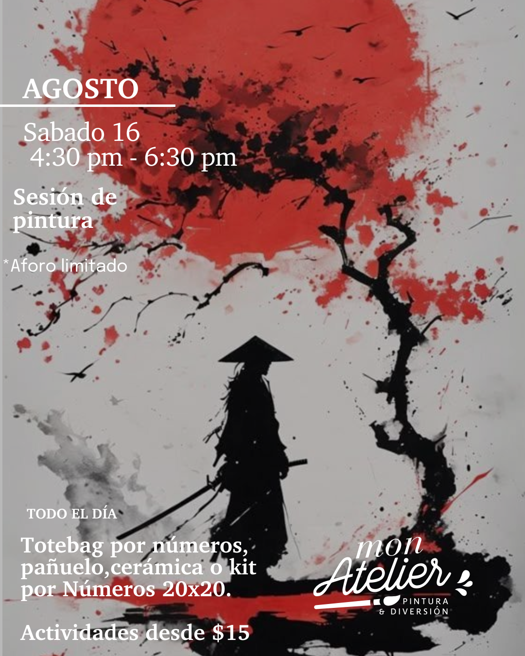 Actividad de Pintura en Quito – Sábado 16 de agosto