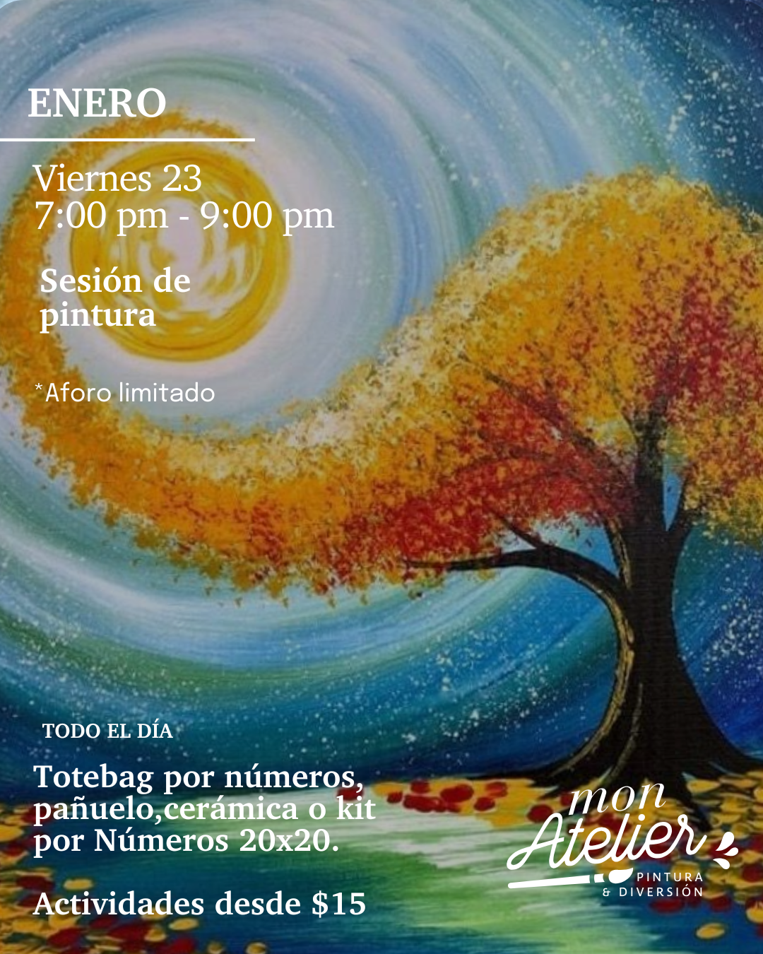 Actividad de Pintura en Quito – Viernes 23 de Enero