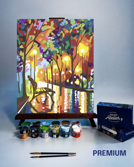 PINTURA POR NÚMERO - PARQUE DE CLORES
