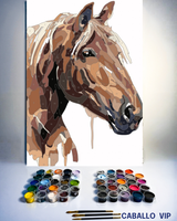 PINTURA POR NÚMEROS - CABALLO