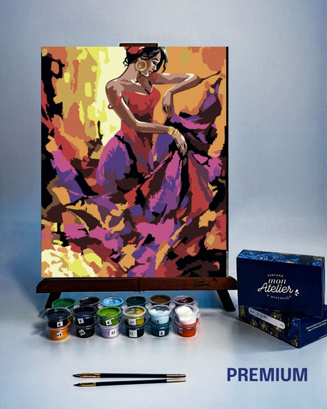 PINTURA POR NÚMERO  - DANZANTE