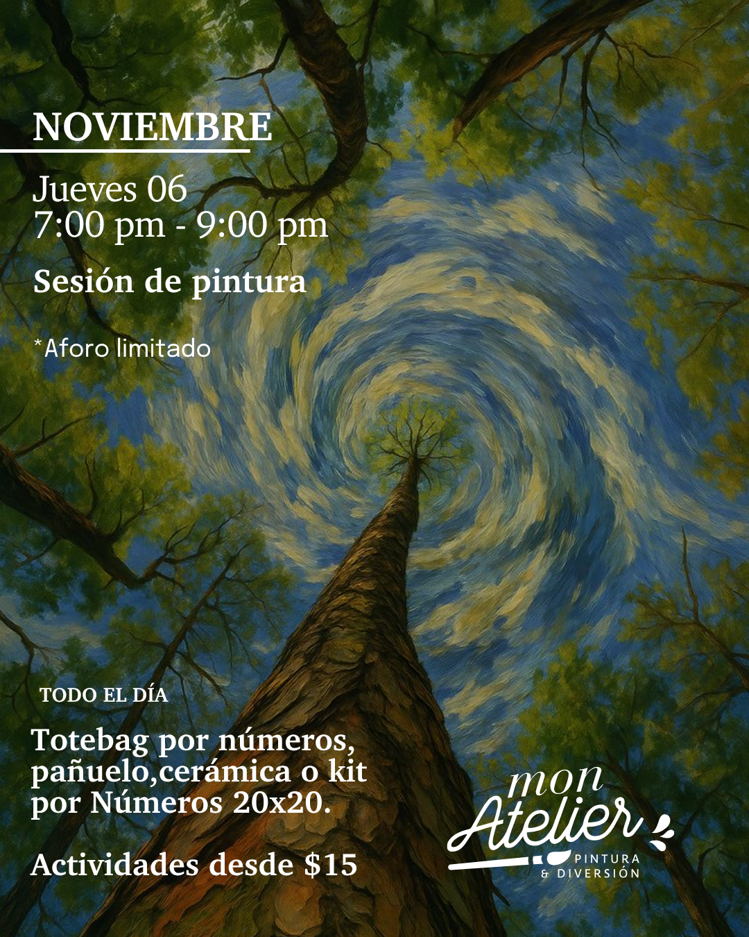 Actividad de Pintura en Quito – Jueves 06 de Noviembre
