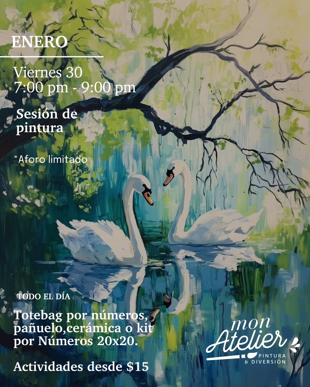 Actividad de Pintura en Quito – Viernes 30 de Enero