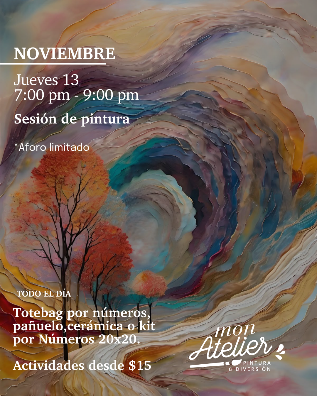 Actividad de Pintura en Quito – Jueves 13 de Noviembre