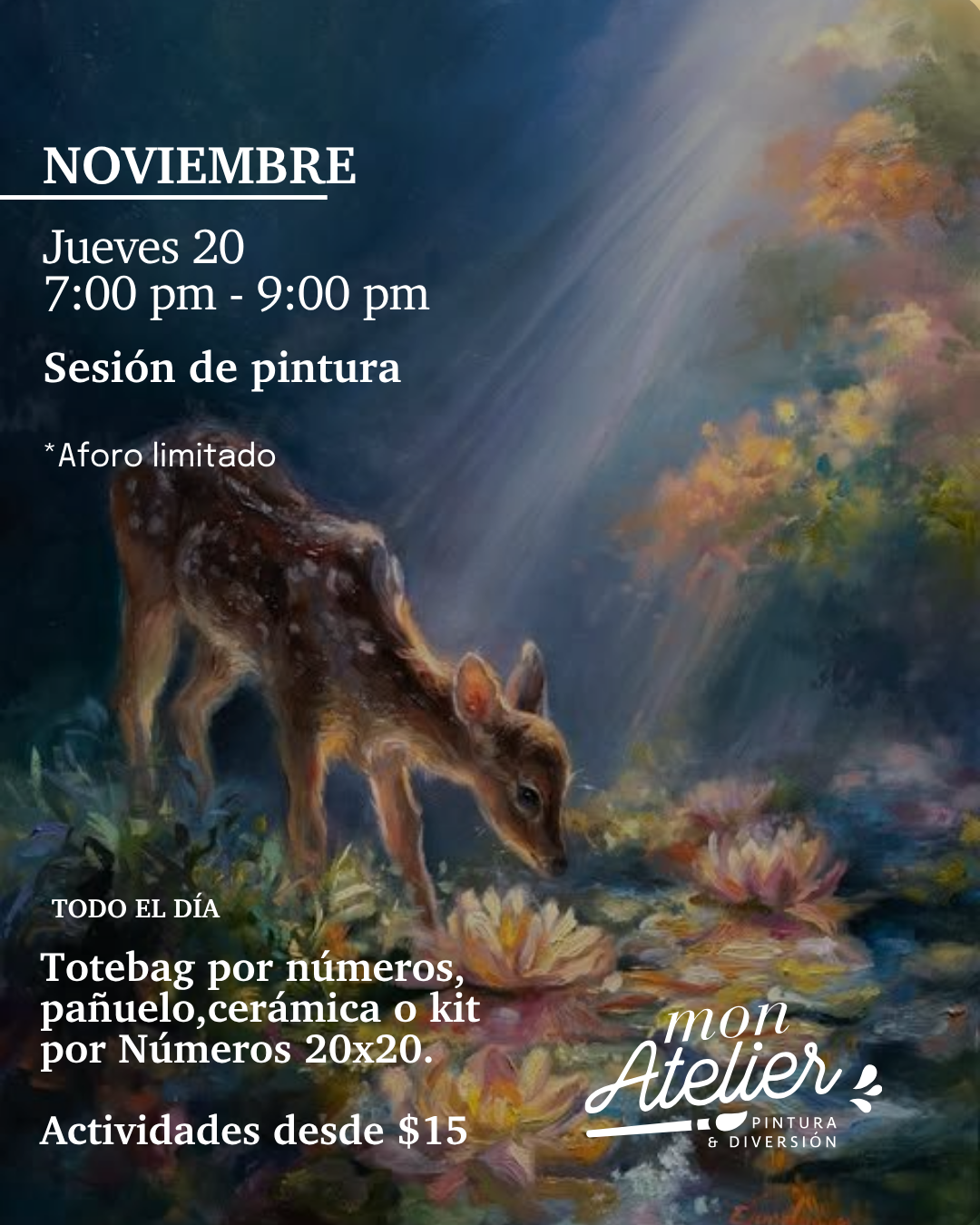 Actividad de Pintura en Quito – Jueves 20 de Noviembre