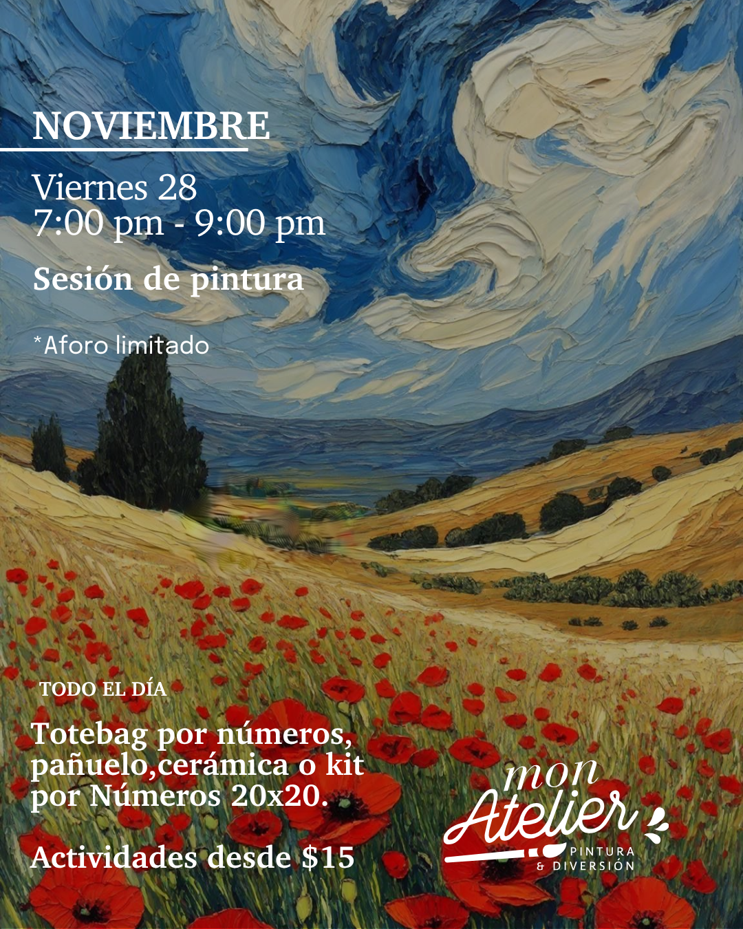 Actividad de Pintura en Quito – Viernes 28 de Noviembre