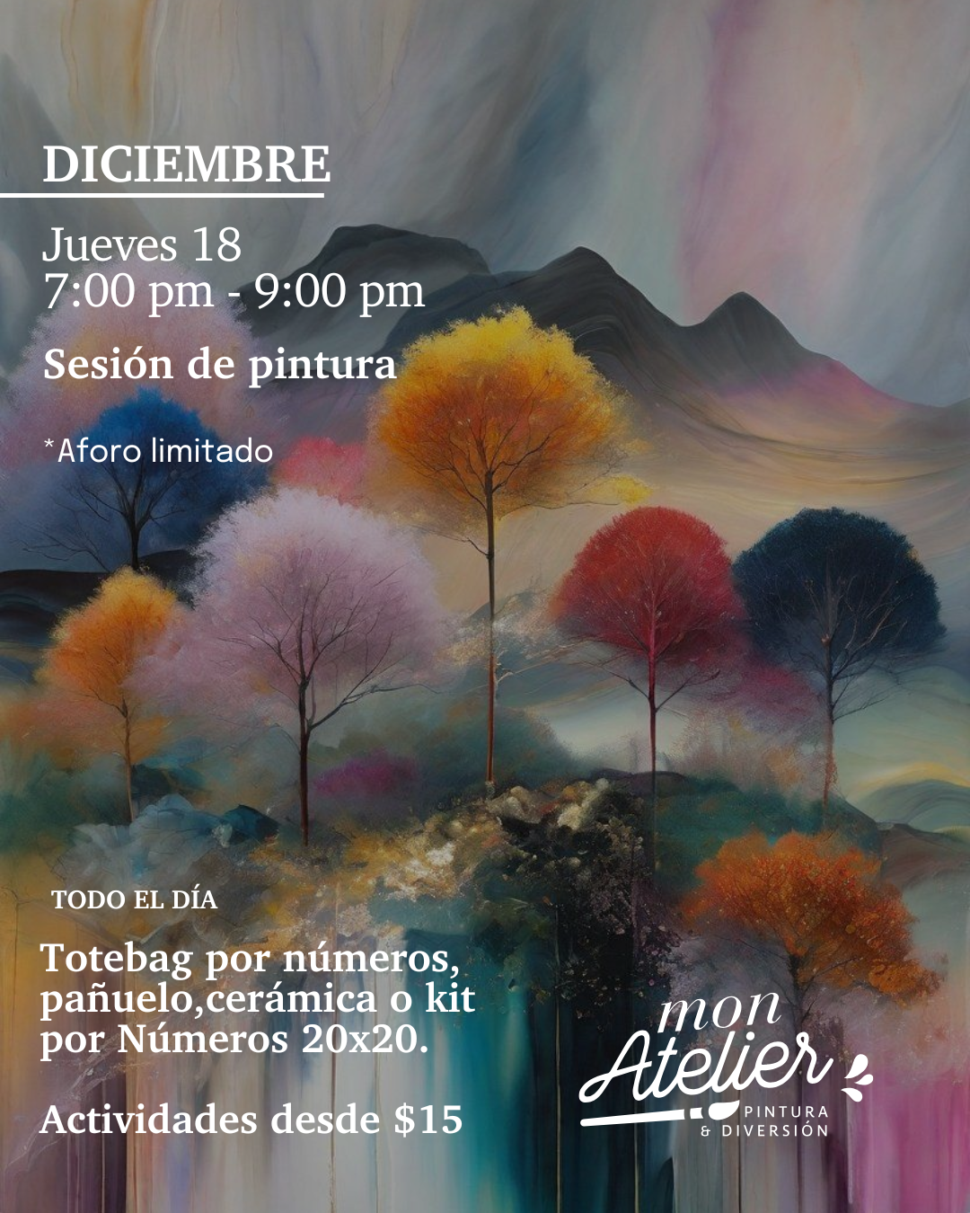 Actividad de Pintura en Quito – Jueves 18 de Diciembre