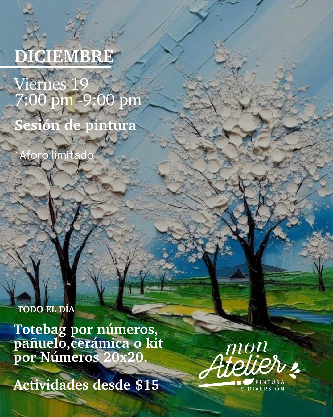 Actividad de Pintura en Quito – Viernes 19 de Diciembre