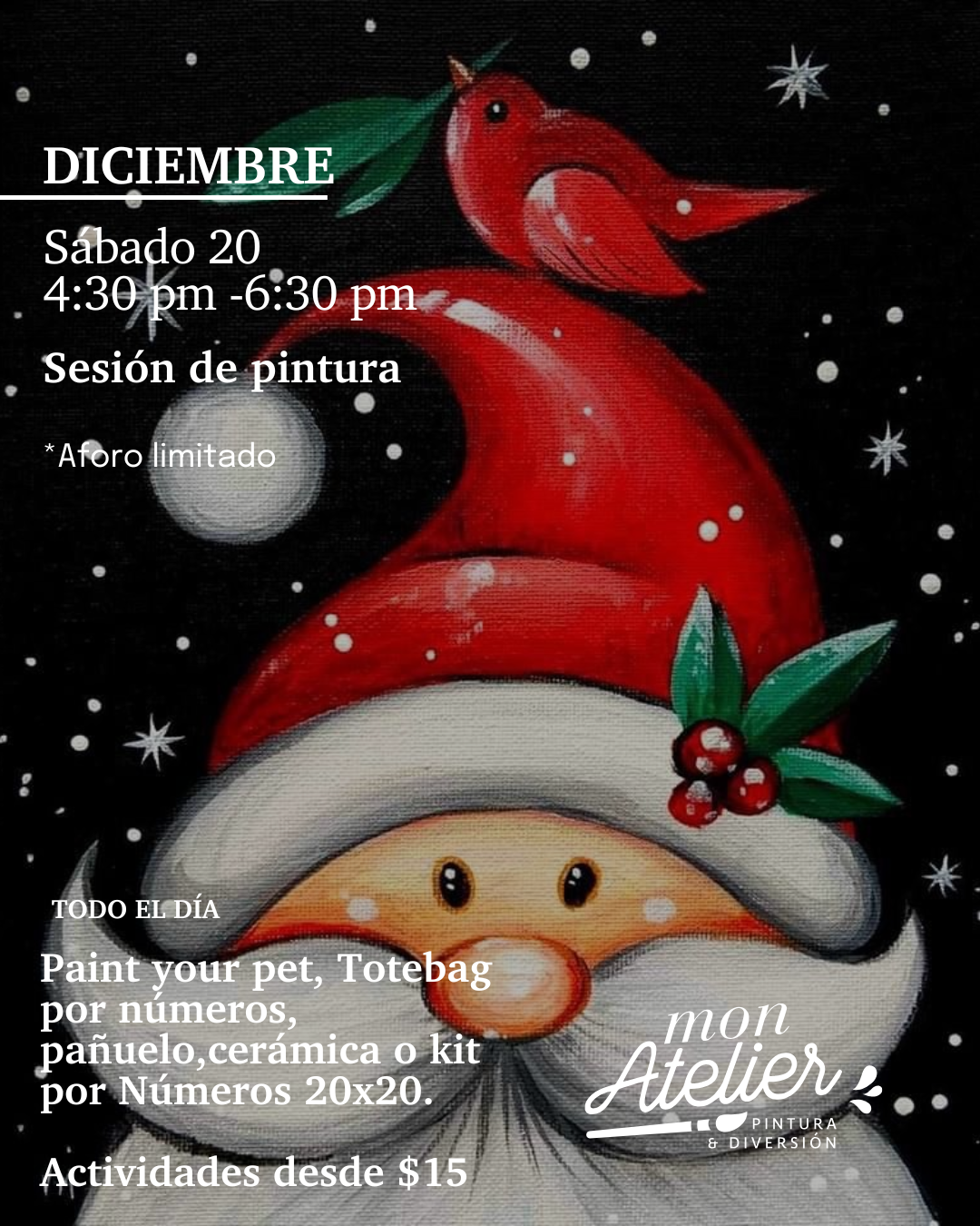 Actividad de Pintura en Quito – Sábado 20 de Diciembre
