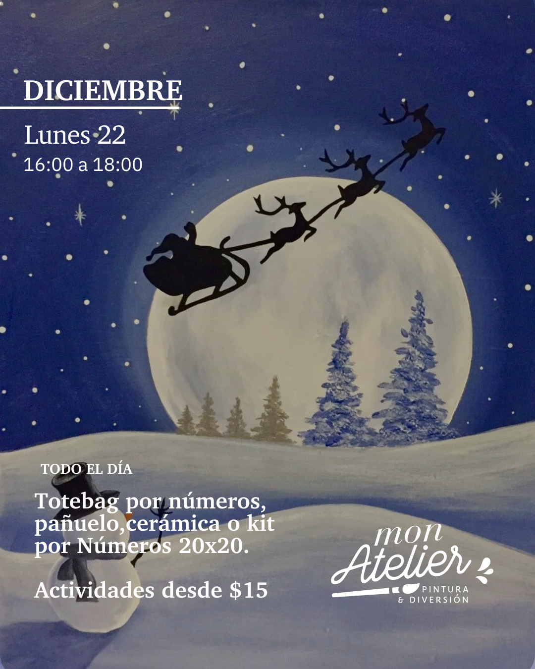 Actividad de Pintura en Quito – Lunes 22 de Diciembre