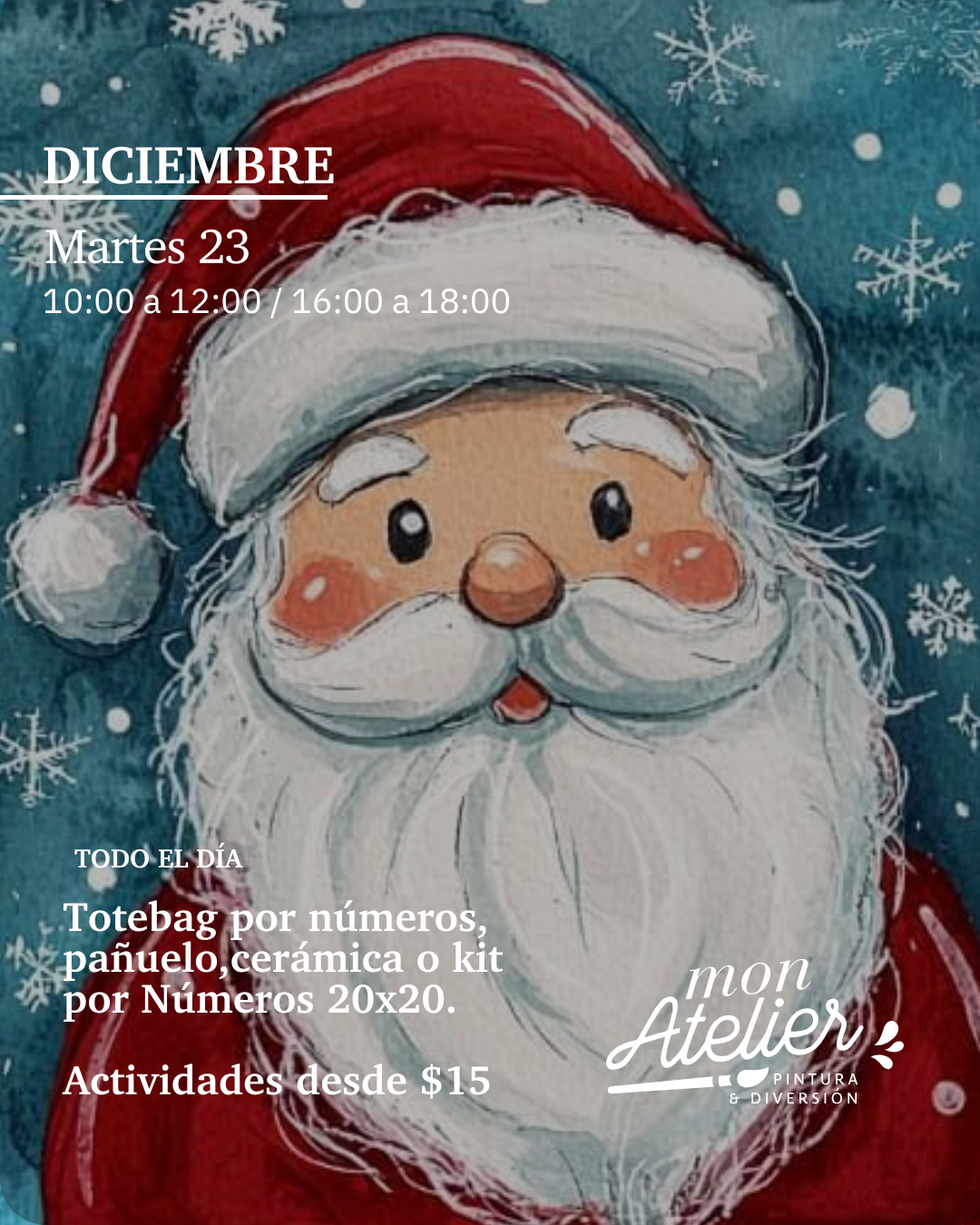 Actividad de Pintura en Quito – Martes 23 de Diciembre