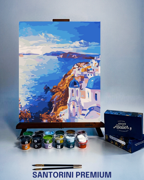 PINTURA POR NÚMEROS - SANTORINI