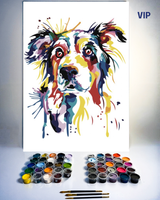 PINTURA POR NÚMERO - PERRO #6