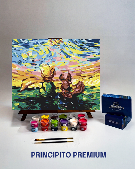 PINTURA POR NÚMEROS - PRINCIPITO