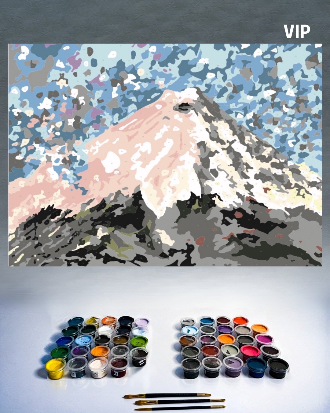 PINTURA POR NÚMERO - COTOPAXI